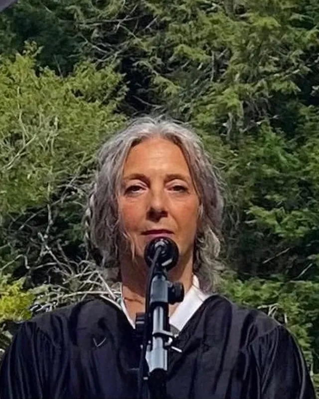 Bobbie outdoors in the Schoharie Valley